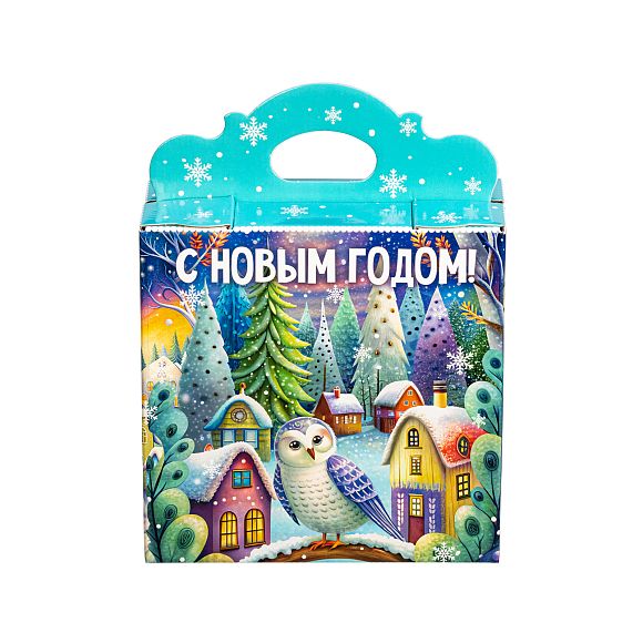 Сладкий новогодний подарок Деревня Эльфов 