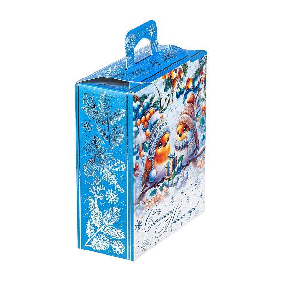 Сладкий новогодний подарок Зимние птицы