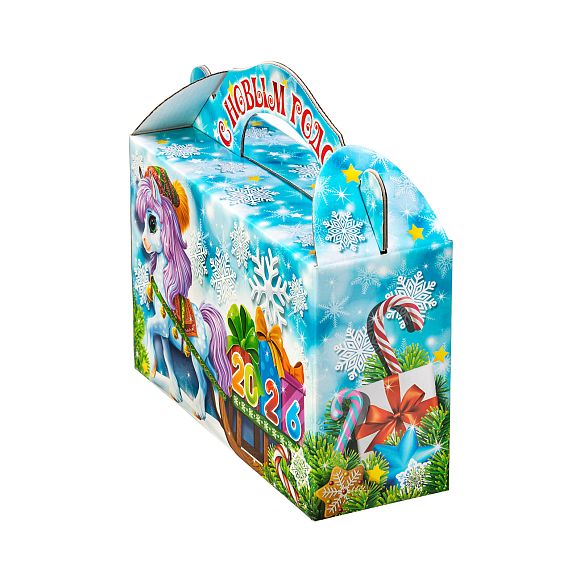 Сладкий новогодний подарок Сладкие сани