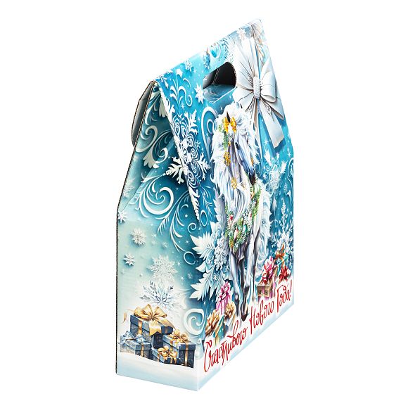 Сладкий новогодний подарок Белоснежная (малая)