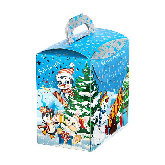 Сладкий новогодний подарок Дед Мороз спешит на помощь