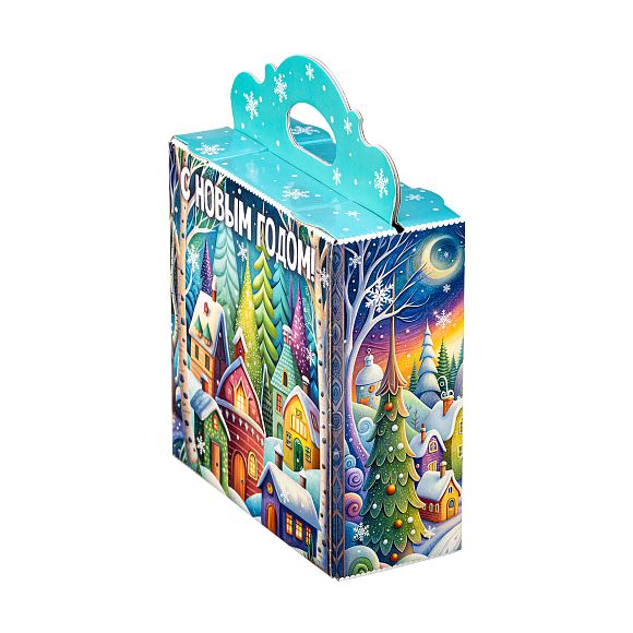 Сладкий новогодний подарок Деревня Эльфов 