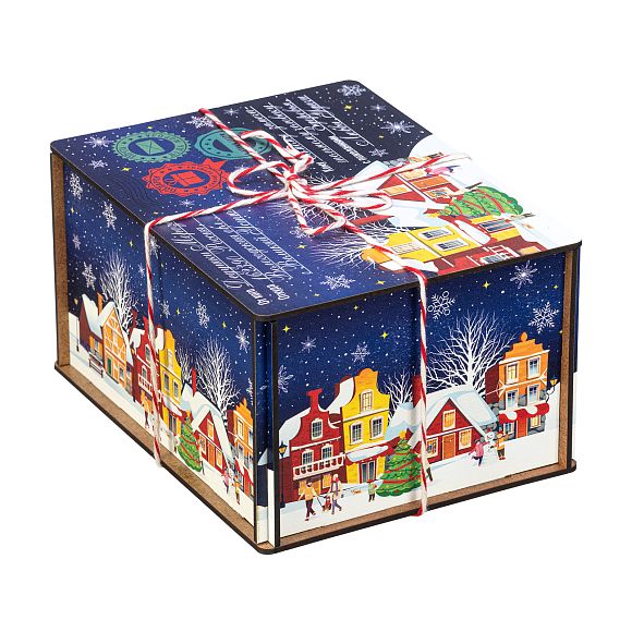 Сладкий новогодний подарок Синяя ночь