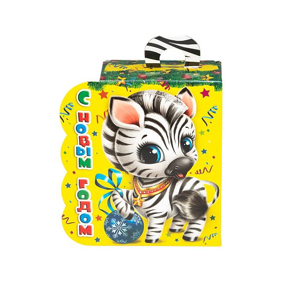 Сладкий новогодний подарок Полосатый Талисман