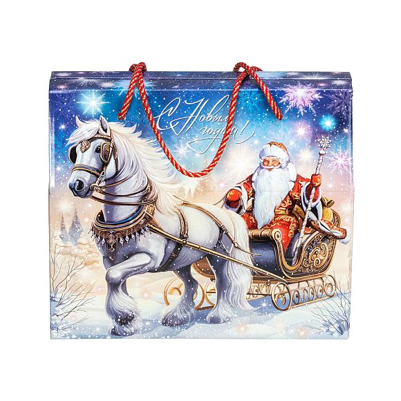 Сладкий новогодний подарок Сумочка Визит